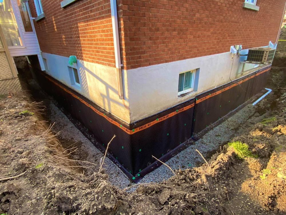 Drain de fondation et égout (7)